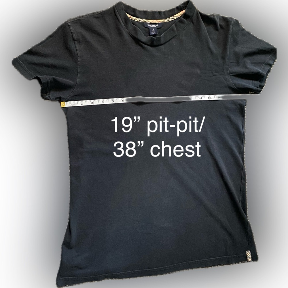 Burberry Basic Black Upscale Teegucso Luxurious!S… - image 6